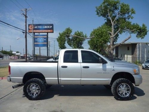 2006 dodge ram 2500 quad cab lifted diesel 4x4 laramie short bed we finance