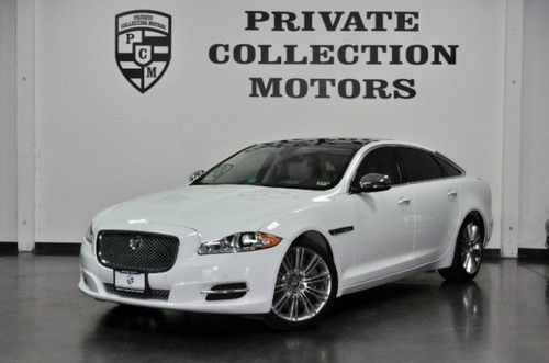 2011 jaguar xjl supercharged *white/ivory *low miles *l