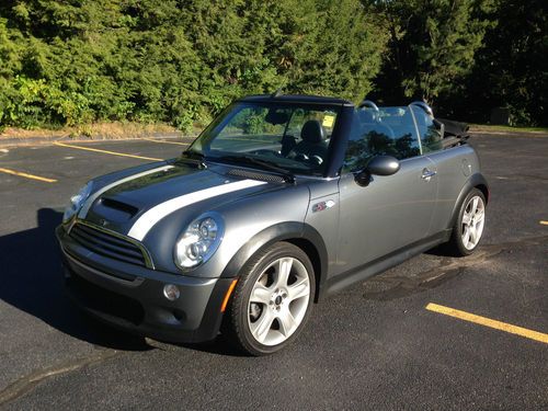 2005 mini cooper convertible supercharged 6 speed great shpe low mile no reserve