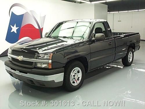 2004 chevy silverado reg cab longbed cruise control 54k texas direct auto