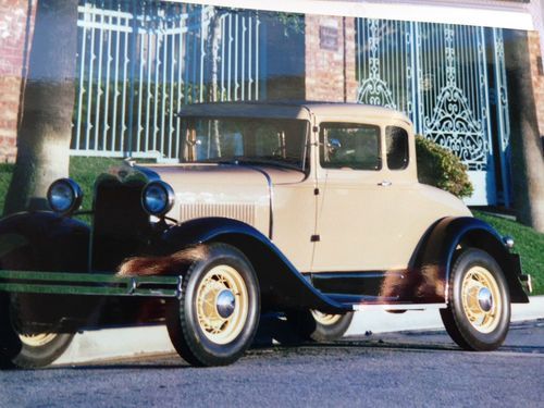 1930 model a coupe with rumble seat
