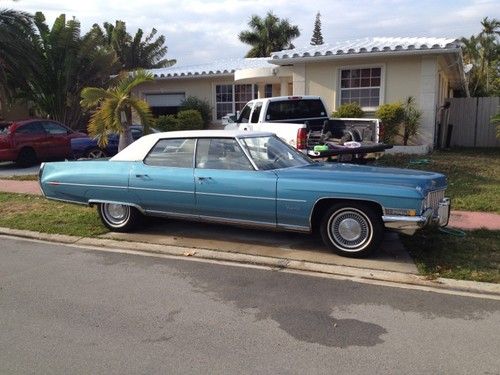 CADILLAC DEVILLE 1971!! TRUE SURVIVOR!! ONLY 41K MILES!! ALL ORIGINAL!!, image 2