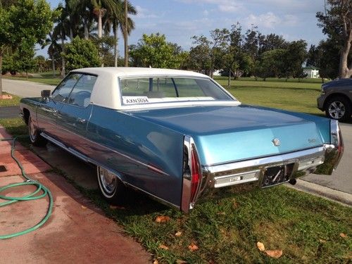 CADILLAC DEVILLE 1971!! TRUE SURVIVOR!! ONLY 41K MILES!! ALL ORIGINAL!!, image 3