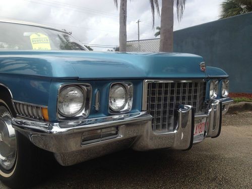 CADILLAC DEVILLE 1971!! TRUE SURVIVOR!! ONLY 41K MILES!! ALL ORIGINAL!!, image 12