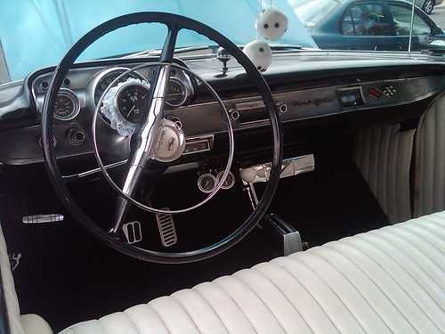 Chevrolet 1957 Bel Air 2tone Blue Metallic Teal and Cream Top  F.I. Tribute, US $25,000.00, image 9