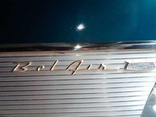 Chevrolet 1957 Bel Air 2tone Blue Metallic Teal and Cream Top  F.I. Tribute, US $25,000.00, image 11