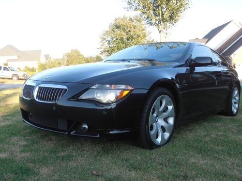 2005 bmw 645 ci coupe (sport pkg) (cold weather pkg) (premium pkg)