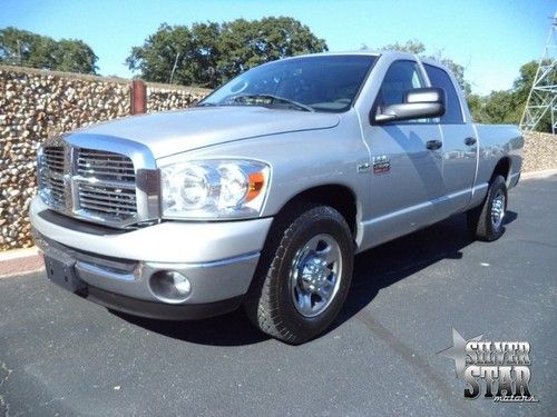 09 ram 2500 hd rwd quadcab shortbed v8 hemi slt loaded xnice tx!