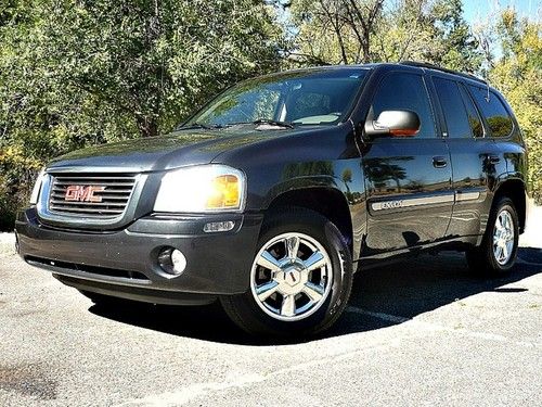 No reserve auction 03 gmc envoy leather htd seats 5 passenger tow pkg beautiful!