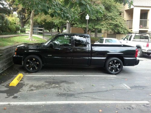 2004 chevrolet silverado ss black