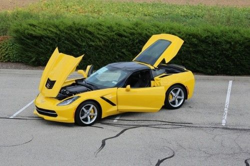 Won't last long stingray velocity yellow 7speed transmission heads up rev match