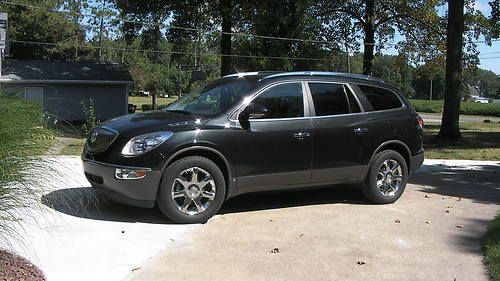 2008 buick enclave cxl 89k miles carbon black/cashmere towing, nav.