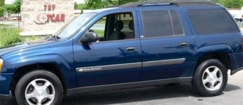 2004 chevy trailblazer  suv blue