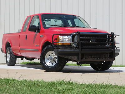 99 f250 xlt (7.3) power-stroke turbo diesel lwb (bumpers) 2-owners clean tx