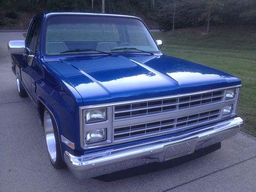 Custom 1987 silverado c-10 chevy hotrod truck