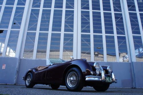 1955 jaguar xk140 mc ots roadster convertible past restoration