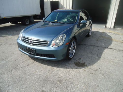 2005 infiniti g35 x sedan 4-door 3.5l