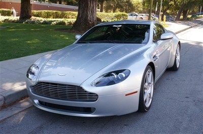 2006 aston martin vantage, silver/blk,serviced,warranty