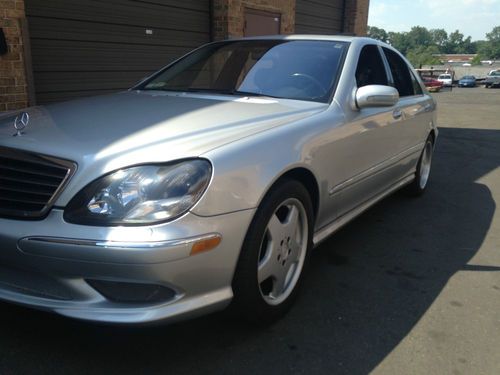 2001 mercedes-benz s500 base sedan 4-door 5.0l