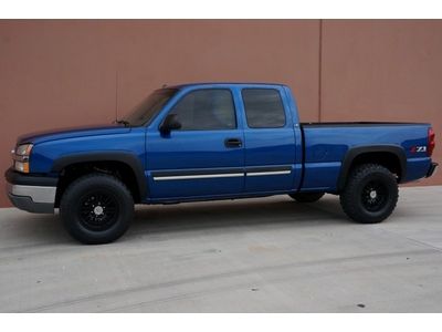 03 CHEVY SILVERADO 1500 LS Z71 4X4 EXT CAB 1 OWNER CARFAX CERT CD BEDLINER CLEAN, image 4