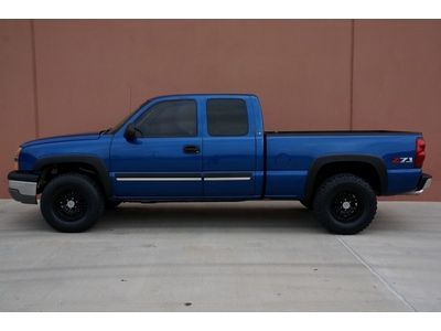 03 CHEVY SILVERADO 1500 LS Z71 4X4 EXT CAB 1 OWNER CARFAX CERT CD BEDLINER CLEAN, image 5