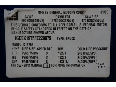 03 CHEVY SILVERADO 1500 LS Z71 4X4 EXT CAB 1 OWNER CARFAX CERT CD BEDLINER CLEAN, image 79