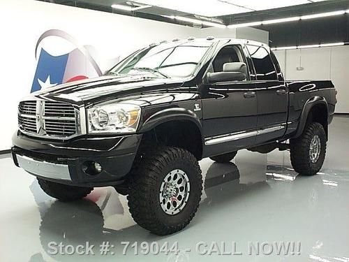 2007 dodge ram 3500 quad 5.9 diesel 4x4 lift 6-spd 59k texas direct auto