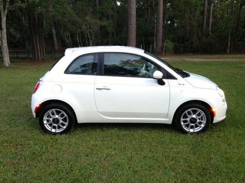 2012 fiat 500 pop low miles