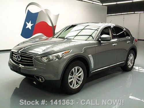 2013 infiniti fx37 sunroof heated seats rear cam 15k mi texas direct auto