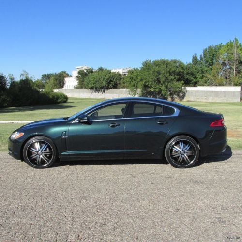 2010 xf premium green/tan lthr nav 58k roof custom wheels immaculate