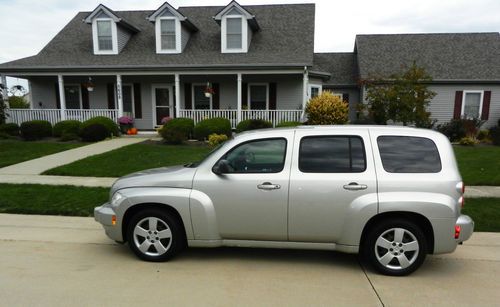 2008 chevy chevrolet hhr wagon silver great mileage excellent condition 30 mpg