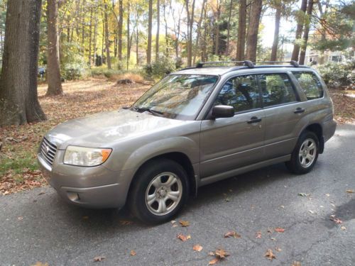 2006 subaru forester awd inspected no reserve-no rust