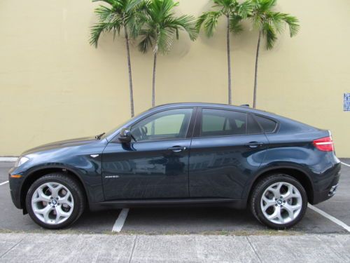 2013 bmw x6 awd 5.0i x-drive twin turbo sport pkg *only 5,600 miles* flawless