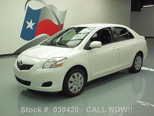 2012 toyota yaris sedan automatic cd audio 1-owner 34k texas direct auto