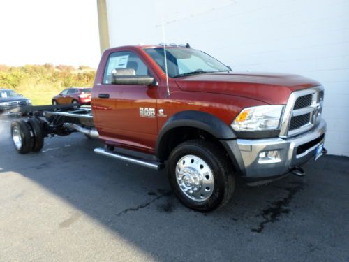 New 13 dodge ram 5500 cab and chassis  120 cab to axle wb