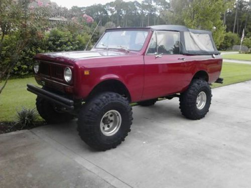 1978 international harvester scout 2 ii 4x4 345 v8 4 spd runs great restored