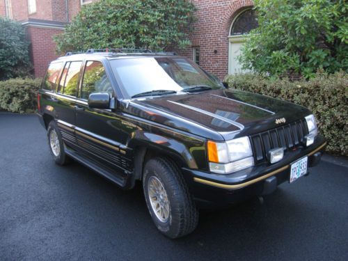 1994 jeep grand cherokee limited. low miles. amazing condition. creampuff.