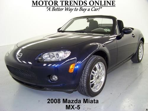 Touring convertible 6 speed bose sound chrome wheels 2008 mazda miata mx-5 16k