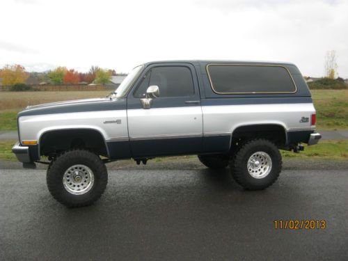 1986 gmc jimmy sierra k5 sport utility 2-door 5.7l