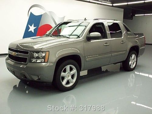 2007 chevy avalanche lt 5.3l v8 leather 20&#034; wheels 61k texas direct auto