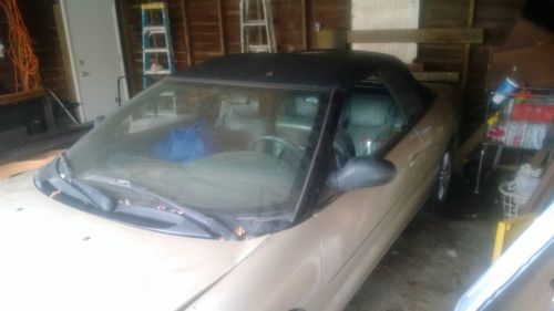 2000 chrysler sebring jxi convertible 2-door 2.5l