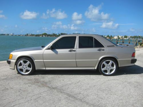 Only 96k miles rare automatic smoke silver recaro seats amg style wheels w201