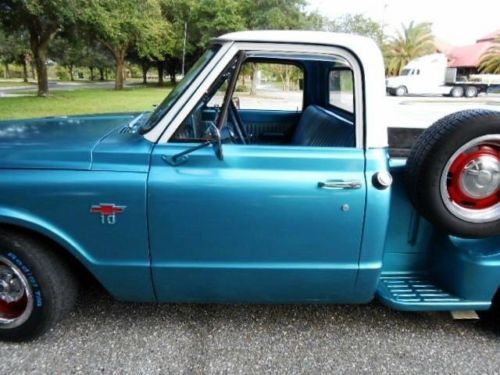 67 Chevy C-10 Short Bed Step Side 350 Power Steering Automtic Daily Driver in FL, US $11,985.00, image 19