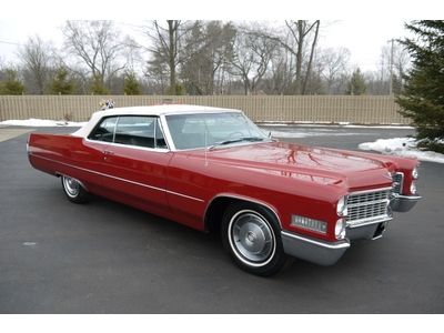 1966 cadillac deville convertible 79,505 actual miles 429 v8 automatic