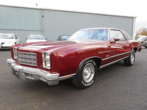 1977 chevrolet monte carlo*local trade in*66k actual miles*