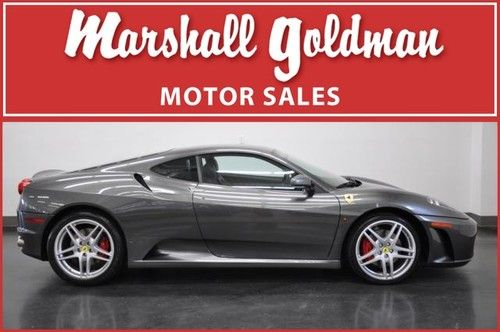 2007 ferrari f430 f1 silverstone black leather daytonas shields nav 5800 miles