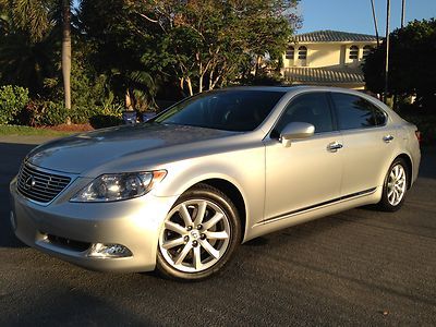 Biggest msrp on e-bay! ls 460l long wheelbase - luxury pkg - air ride- levinson