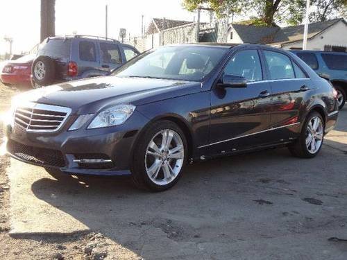 2013 mercedes-benz e350 sedan damaged runs! cooling good only 948 miles wow l@@k