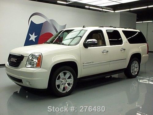 2009 gmc yukon xl slt sunroof nav rear cam dvd 20&#039;s 48k texas direct auto