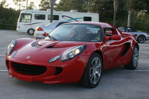 2009 lotus elise sc upgraded exhaust tan leather ac clean